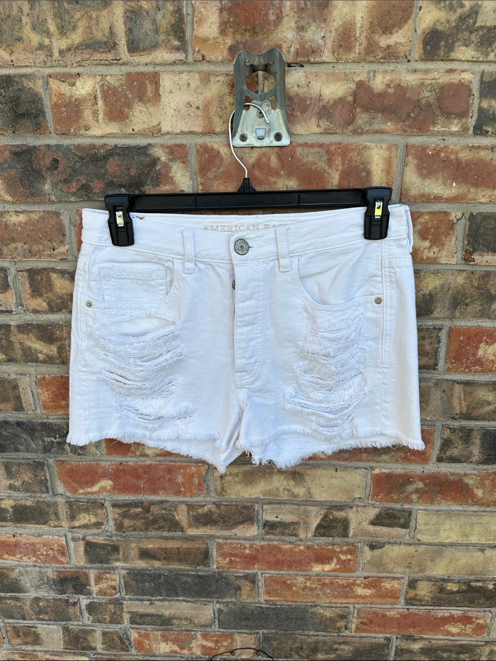 American Eagle Ripped Distressed Denim Shorts